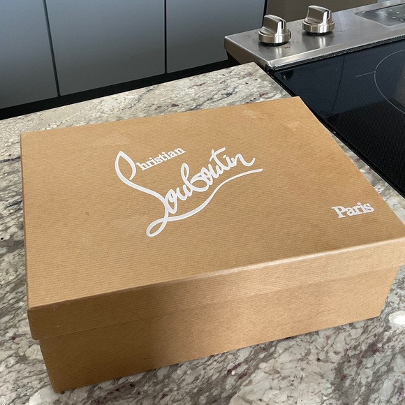 Christian Louboutin Ariza Glitter 100mm 38.5 - Picture 6 of 9